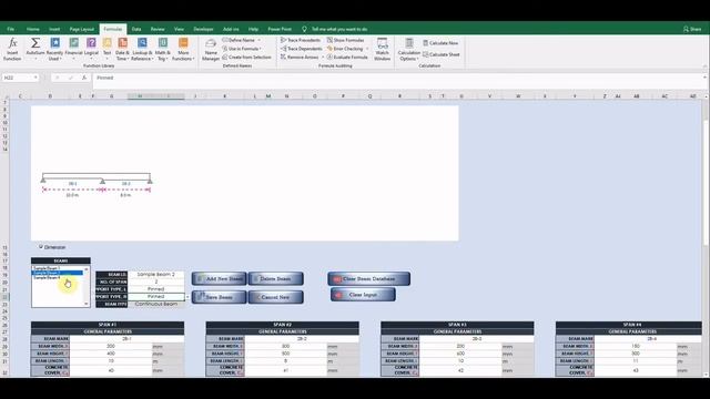 RC Beam Design Spreadsheet ver.2.0 Update#1 смотреть онлайн