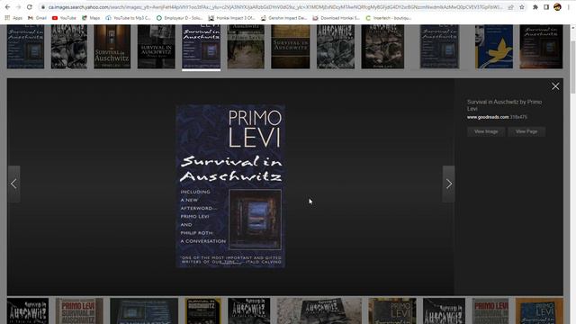 Primo Levi favorite book oral presentation смотреть онлайн