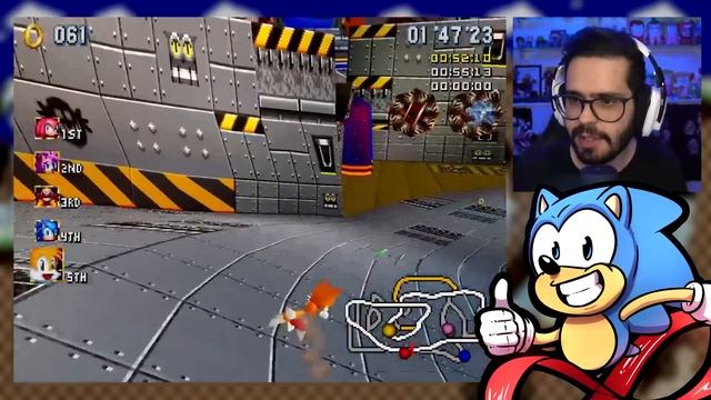 O JOGO DO SONIC QUE VOCÊ PRECISA CONHECER! SONIC R MANIA смотреть онлайн