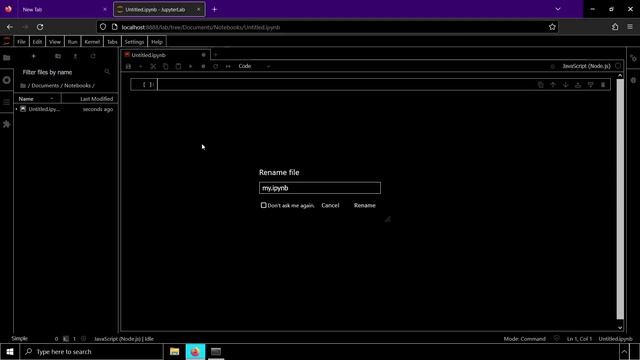 How to start and shut down the Node.js kernel in JupyterLab? смотреть онлайн