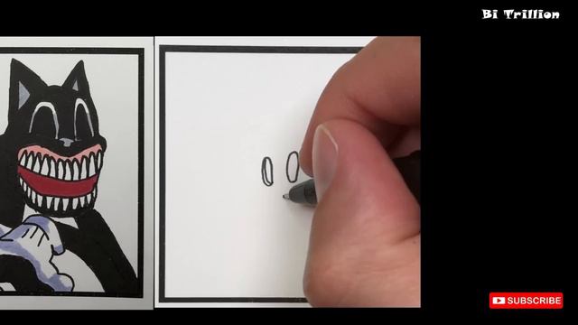 Friday Night Funkin Drawing VS Cartoon Cat MOD смотреть онлайн