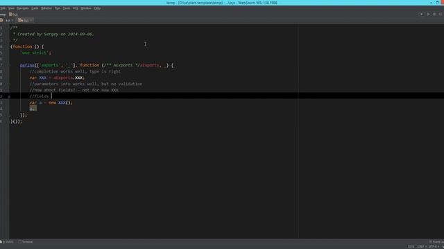 WebStorm auto-completion and validation смотреть онлайн