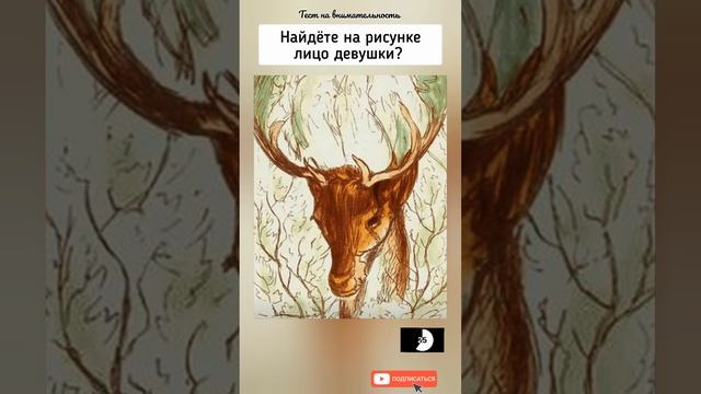 головоломка с ответом, найдёте на рисунке девушку? смотреть онлайн