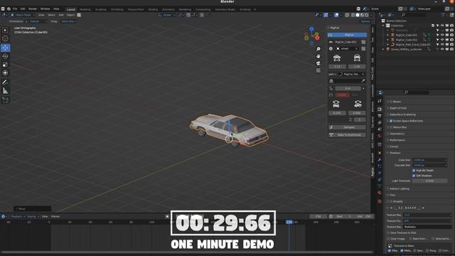Rigicar addon one minute demo! смотреть онлайн