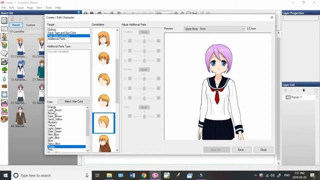 How to ComiPo! ComiPo! Character Creation смотреть онлайн