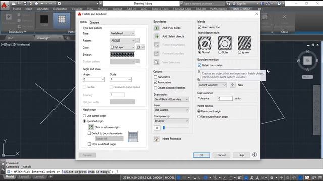 AutoCAD 2016 English - Lesson 32/149 - Boundary Hatch Options смотреть онлайн