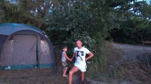 ОТДЫХ С ПАЛАТКАМИ НА МОСКОВСКОЙ ГОРЕ 2020. Ставим ДОМ палатку. Часть 1