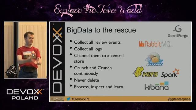 Devoxx Poland 2016 - Luca Milanesio - Use BigData to speed up your Continuous Delivery Pipeline смотреть онлайн