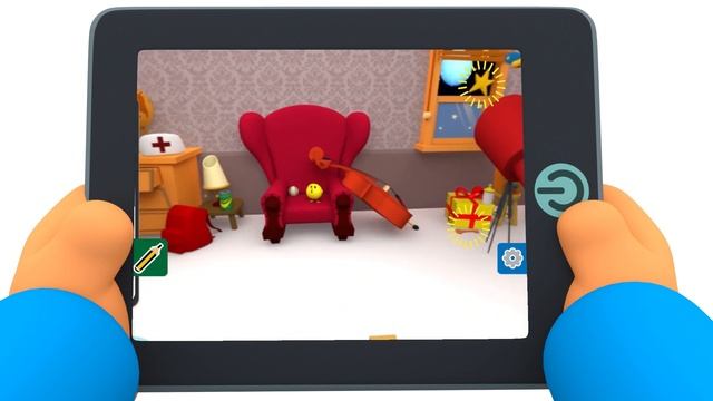 ? POCOYO GAMEPLAY - EP 4: DETECTIVE POCOYO (Elly And Pato) [ Hidden Objects ] | Video Games For Kid