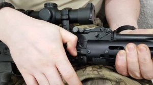 "Пулемет" для практической стрельбы в 223 rem калибре, ВПО 155-19, Вепрь 1В