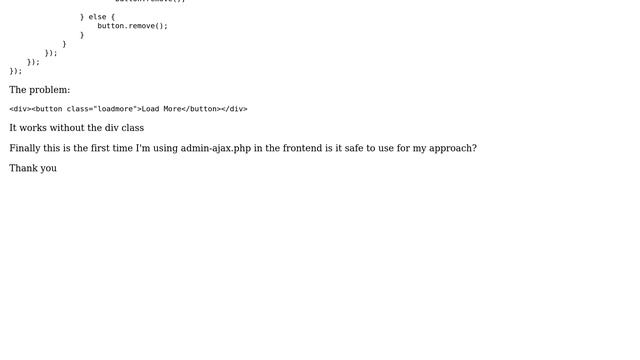 Wordpress: Load More Posts Button - AJAX смотреть онлайн