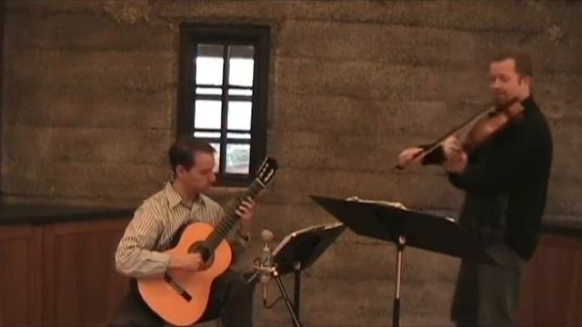 Telemann Sonata for Viola and Guitar смотреть онлайн