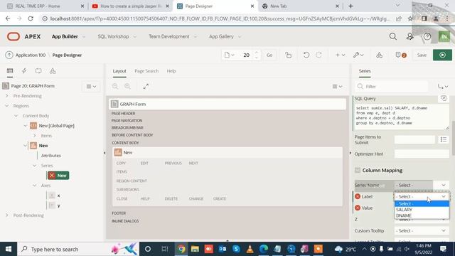 How to Create Bar Graph Form in Oracle Apex | Mr Gactack смотреть онлайн