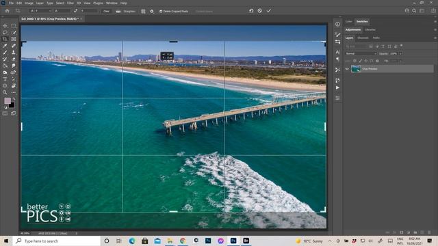 Tutorial: Crop to a Specific Size and Resolution in Adobe Photoshop #Crop #Photoshop #Adobe смотреть онлайн