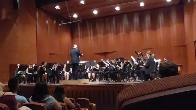 UTEP Symphonic Band 2017 my Jonus on Alto Sax смотреть онлайн