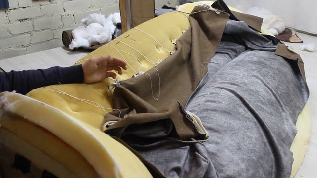 Перетяжка углового дивана своими руками l ремонт и реставрация смотреть онлайн