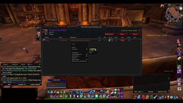 Using RC Loot Council - 20 Man смотреть онлайн