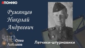 Румянцев Николай Андреевич. Проект Я помню Артема Драбкина. Летчики-штурмовики.