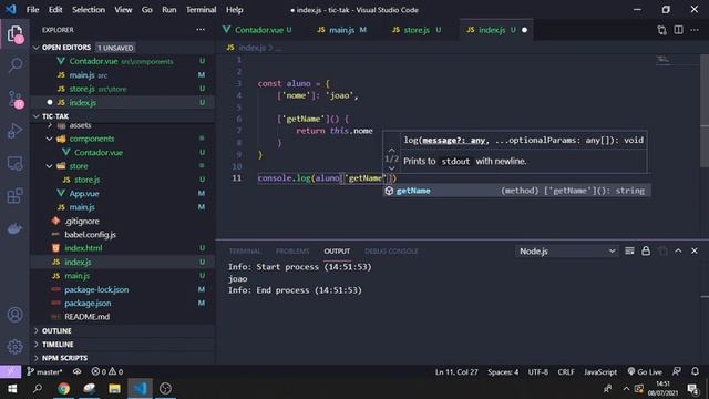 Vuex parte 7 - Mutations смотреть онлайн