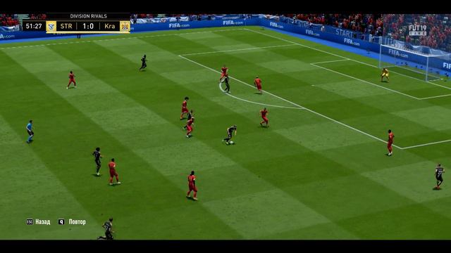 Douglas Costa "1" - Fifa 19 Ultimate Team KrasawelchikiFC - goal#38 Division Rivals смотреть онлайн