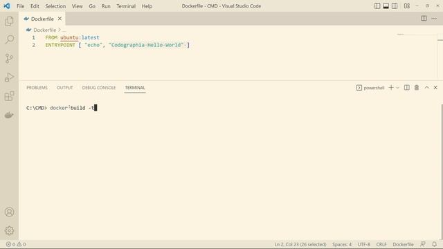 ENTRYPOINT و CMD الفرق بين | Docker شرح смотреть онлайн