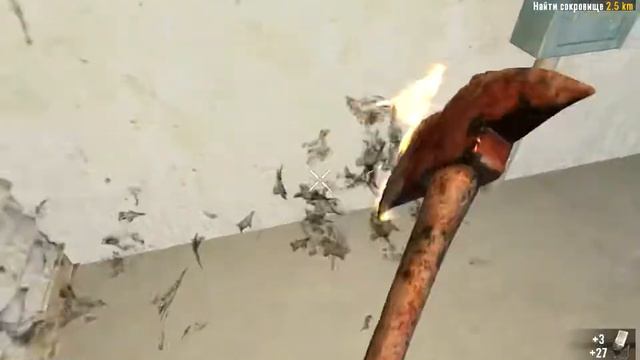 7 Days To Die №38. (18.3) Прохождение - Абсолютная заморозка. Мото прогулка, и немножко лутаемся!))