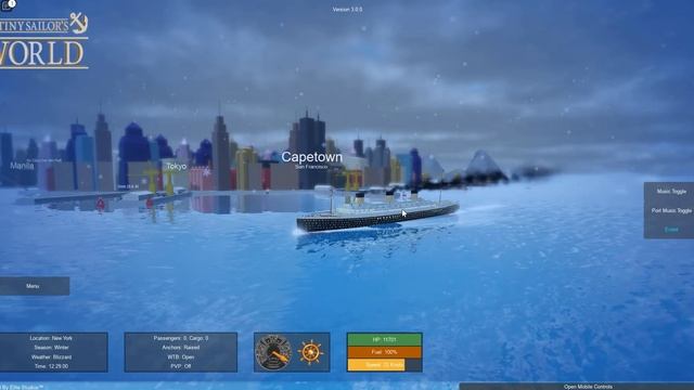 SS Rotterdam! | Tiny Sailors World Halloween Event | Roblox смотреть онлайн