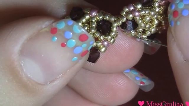 DIY Tutorial Orecchini Mystic Cross | Bicono Swarovski e perline | MissGiuliaa ? смотреть онлайн