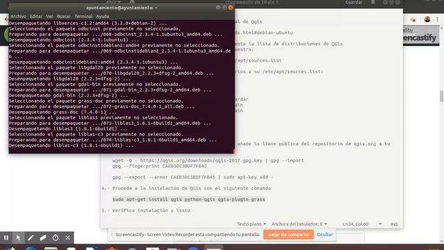 Instalación de QGis en Ubuntu 18.04 Bionic смотреть онлайн