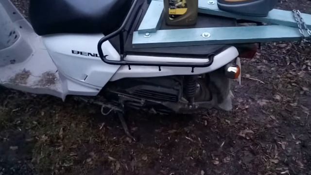 эксплуатация скутера Honda Benly AA05 смотреть онлайн
