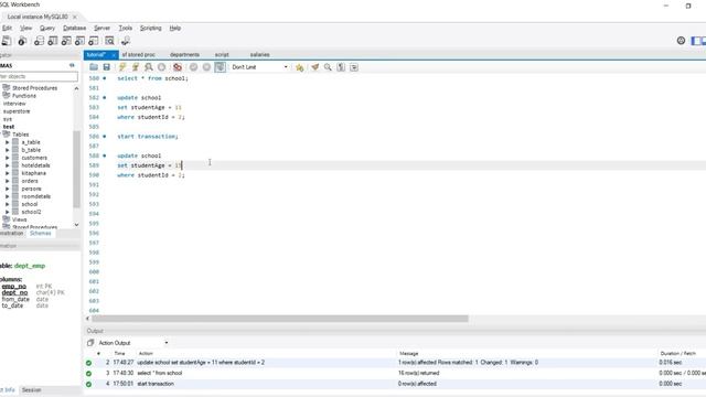 22. Transactions - Rollback, Commit смотреть онлайн