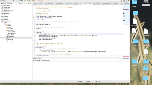 Week 8: Part 1 Web Development with Jinja/Flask смотреть онлайн