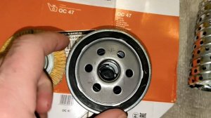 Распил масляного фильтра Mahle OC47 (China)