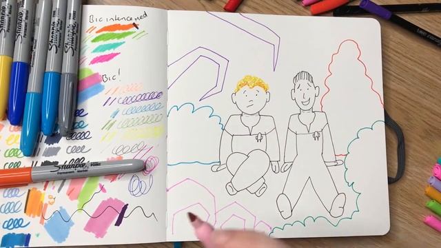 TESTING STUFF! Sharpies, Bics and DEEP SPACE 9!! смотреть онлайн