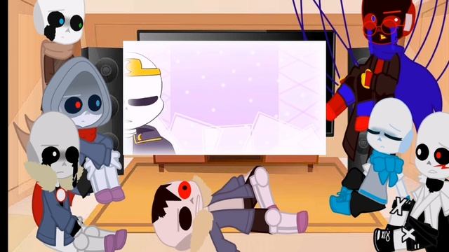 Sans AU Reaction To Dreamtale 1/? | Сансы АУ реагируют на Dreamtale 1/? [сюжет?]