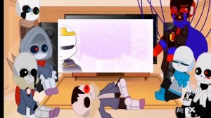 Sans AU reaction to dreamtale 1/? | Сансы АУ реагируют на dreamtale 1/? [сюжет?]