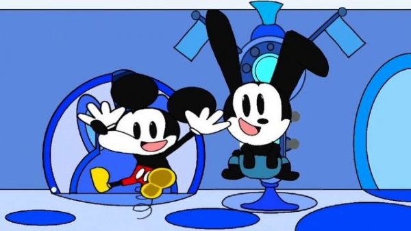 Oswald’s Silly switch form Oswald the Lucky rabbit’s clubhouse