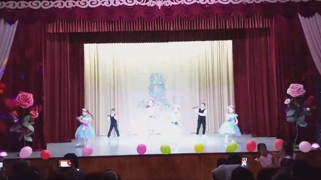 Детский танец.19 декабря 2021 г. а.Кубина ДК смотреть онлайн