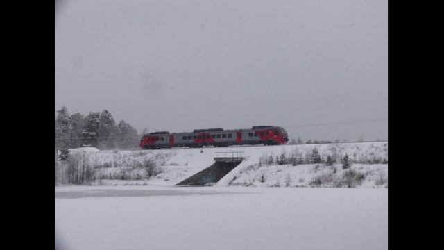 SJRS F11 PRO + Panasonic FZ150 "Зимняя железная дорога" смотреть онлайн