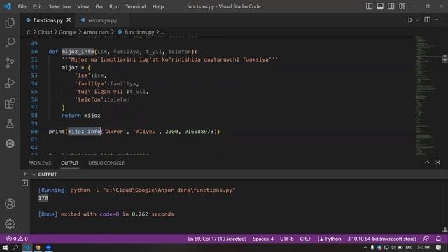 Python Backend. 6-dars. (1-qism) смотреть онлайн