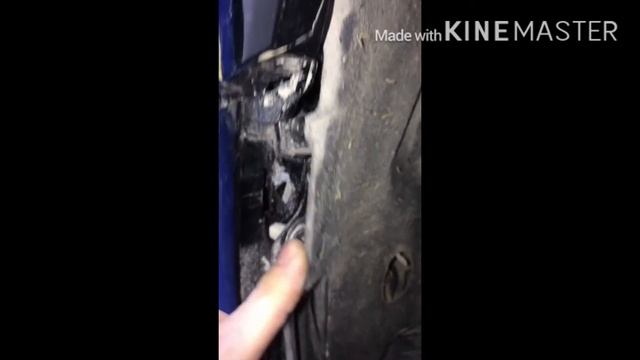 Снятие бамперов Hyundai