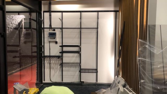 Монтаж гардеробной системы Аристо смотреть онлайн