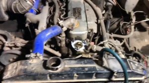 ДВИГАТЕЛЬ ТД 27 НА УАЗЕ, ЗАМЕНА ТЕРМОСТАТА, РЕВИЗИЯ РАБОЧЕГО ЦИЛИНДРА СЦЕПЛЕНИЯ!!!