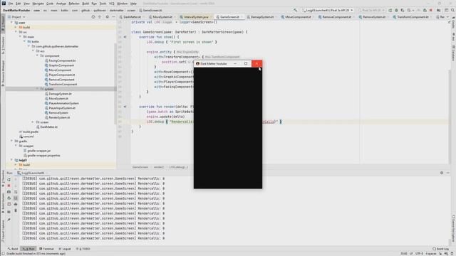 (#12) LibGDX Kotlin tutorial using LibKTX - Damage&Debug System смотреть онлайн