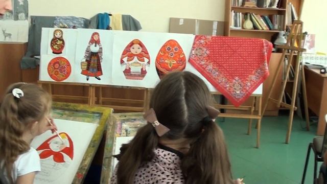 Воронежская роспись. Титова О.П. (2 часть) смотреть онлайн