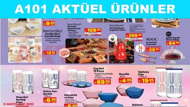 5 MAYIS A101 2022 - İLK SİZ İZLEYİN - A101 AKTÜEL ÜRÜNLER 5 MAYIS 2022 - A101 AKTÜEL - A101 смотреть онлайн