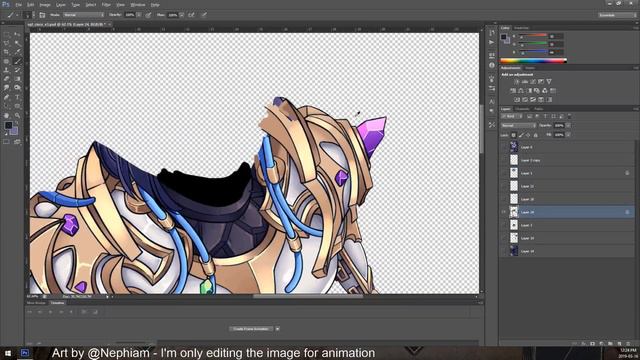 Making of Avuni the Light of Dawn - Wallpaper engine animation смотреть онлайн