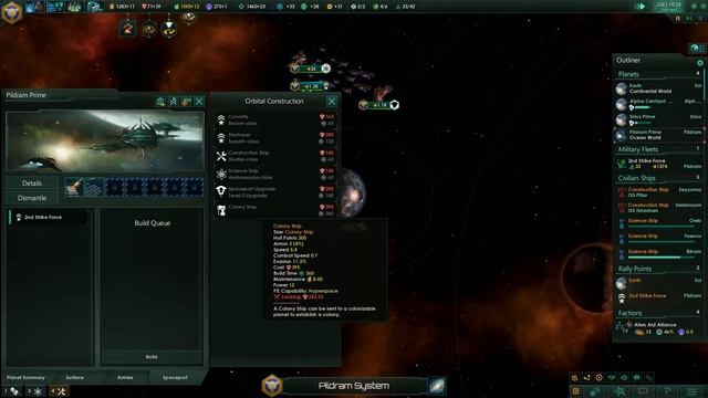 Stellaris Human Empire of Psionics - Part 16 - Reforming our Government - adding a civic смотреть онлайн