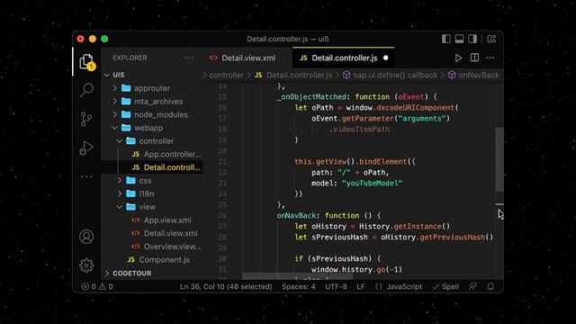 SAPUI5: Routing History, AJAX Requests (#10) смотреть онлайн