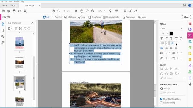 How to remove bullet points and numbered list from pdf using Adobe Acrobat Pro DC 2022 смотреть онлайн